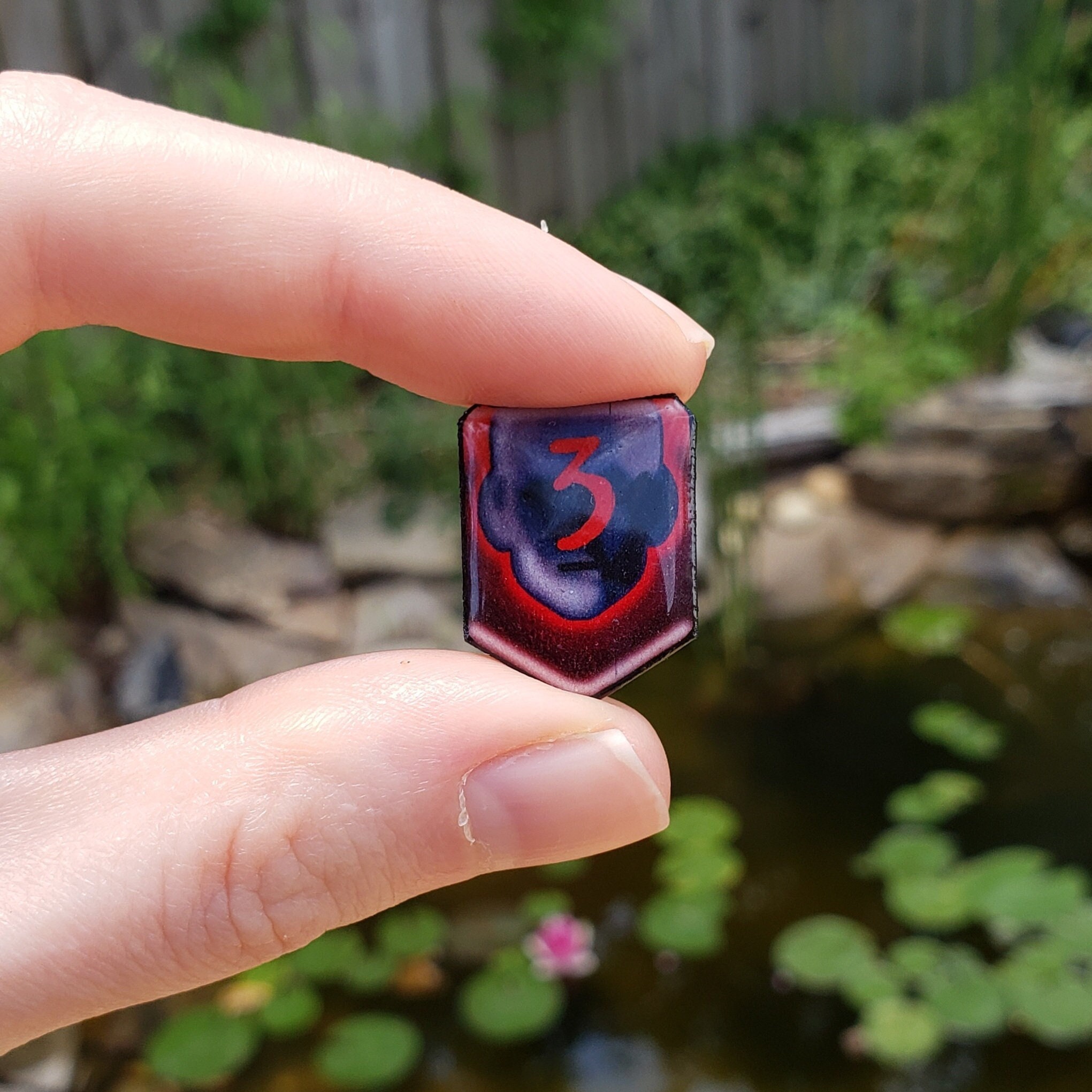FFXIV Doom debuff pin/magnet - Etsy 日本
