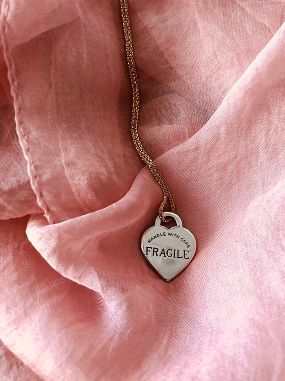 heart tag pendant