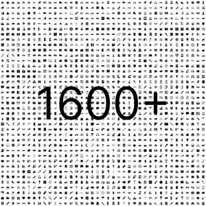 1600+ Black SVG Icon Bundle: Eco, Farm, Fashion (Digital Download)