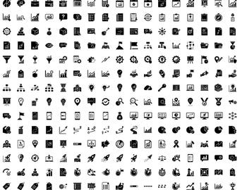 Product Management Icon Pack – 250+ SVG Icons for Strategy, Planning, Roadmaps, Analytics & Business UX/UI