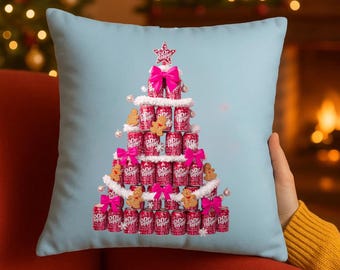 Adorno navideño de Dr Pepper en lata para árbol / Pan de jengibre y copos de nieve (Descarga digital)