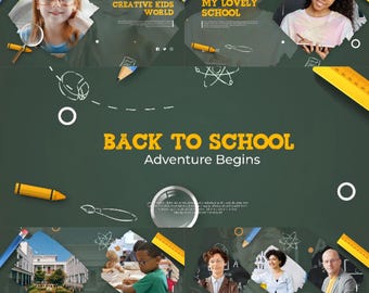 Plantillas para la vuelta al cole: folletos y carteles para profesores (descarga digital)