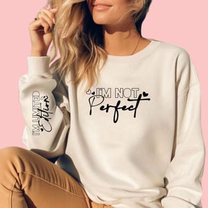 I&#39;m Not Perfect I&#39;m Limited Edition Svg, Inspirational Quote, Self Love SVG, Positive Mental Health, Love Yourself, Strong Women, Cricut Cut