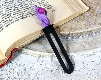 Fantasy Mage Bookmark 3D Printed | Book Lover Gift | DnD Accessory | Geek Gift | Bookish Gift | Unique Bookmark | Handmade | Fantasy Reader