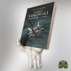Skeleton Hand Book Holder | Fantasy Booknook | Book Lovers | Bookworm Gifts | Bookish | 3D Printed | Fantasy Fans | Book Shelf Insert