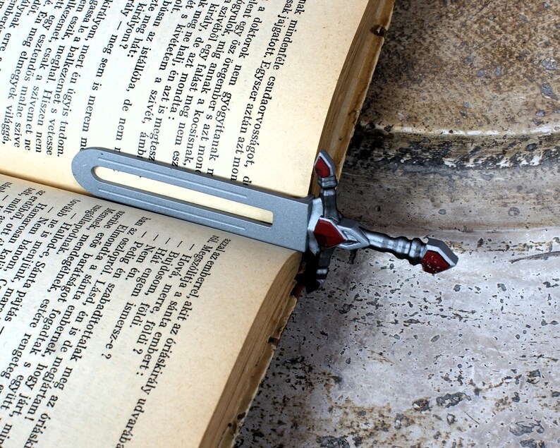 Fantasy Sword Bookmark 3D Printed | Book Lover Gift | Dnd Accessory ...