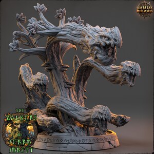 Forest Walker Miniature | DnD Minis | RPG | Fantasy Gaming | Role Playing | Tabletop | Figure | 3D Printed | Growling Boneweed