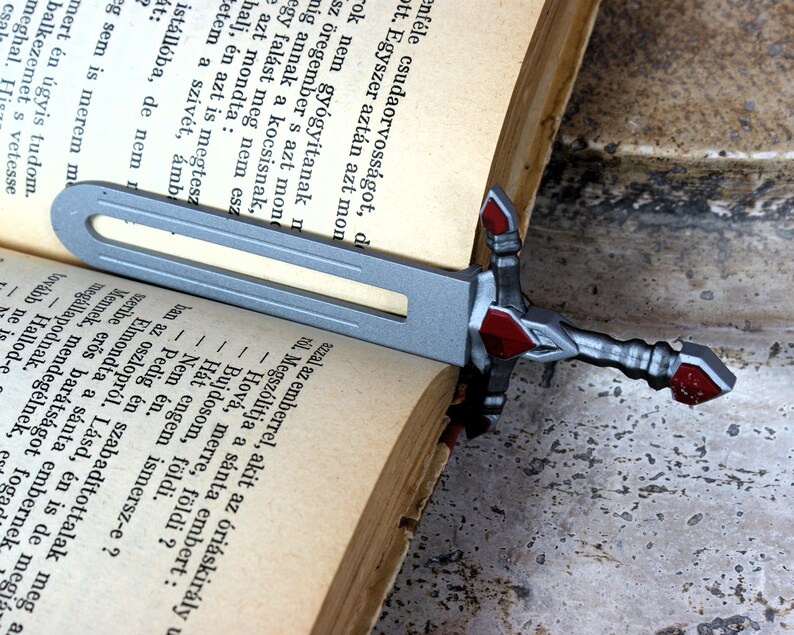 Fantasy Sword Bookmark 3D Printed | Book Lover Gift | Dnd Accessory ...