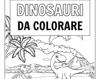 Dinosaurs to color