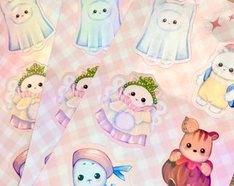 Sticker sheet - Sylvanian Families