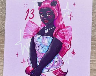 Print - Catty Noir