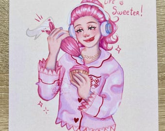 Print - Life is sweeter Bridget from Descendants