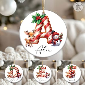 20+ Christmas Ornament Bundle, Custom Name Ornament Designs, Custom Family Ornament Png, Personalised Ornament, Festival Png