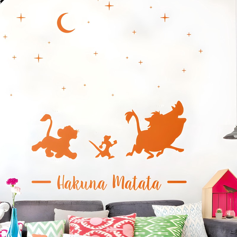 Lion King Wall Decal - Etsy