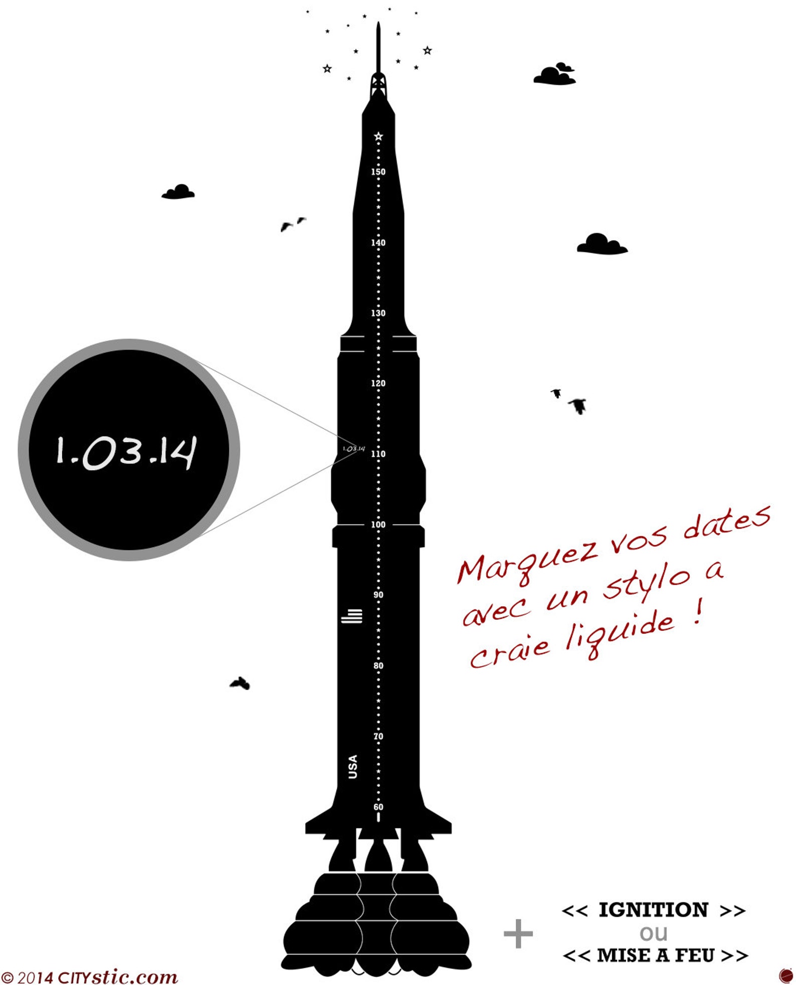Rocket Chart Decal : Chart Height in Centimeters also Avail. - Etsy