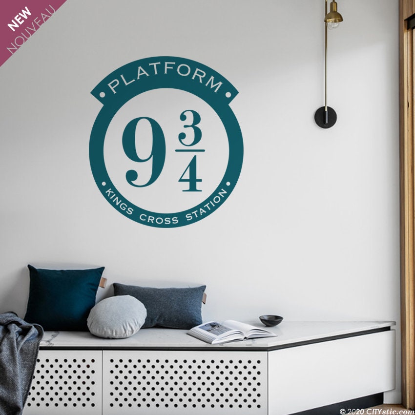 9 3/4 Hogwarts Express Decal Vinyl Car Window Sticker V2