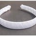Catherine L reviewed White Pink Ivory Satin Woven Headband - 3 Color Choices - Flower Girl - Bridesmaid - First Communion - Sorority - Confirmation - Bride