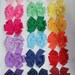 Brandon Dunstan reviewed Pinwheel Hair Bows | Pick Six Solid Colors | Mix and Match | Extra Large Hair Bows | Discounted | Hair Bow Lot | Six Hair Bows