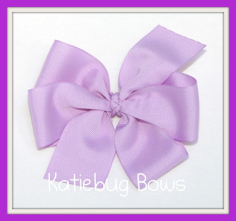 Solid Pinwheel Bow Lot  Pick 3 Extra Large Hair Bows  image 4