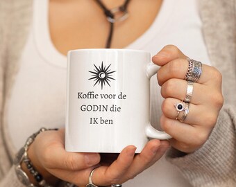 Llena Tu Café de Energía Positiva - Taza de Cerámica 11 oz | Regalo Ideal