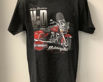 Harley-Davidson Motorräder Frauen Biker Kurzarm T-Shirt Größe M 