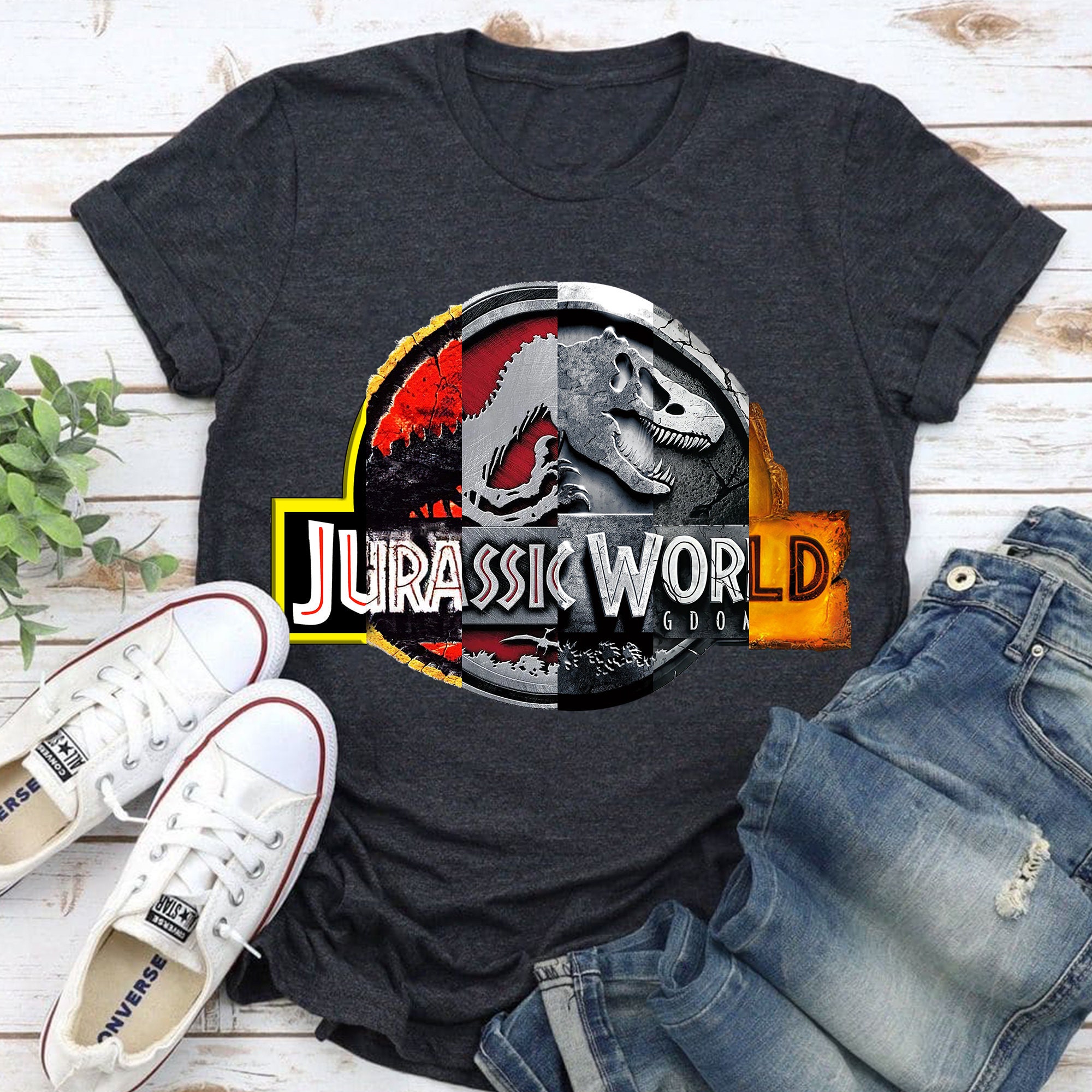 Jurassic world shirt Clearance