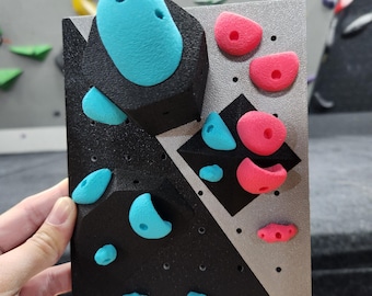 DIY Mini Bouldering Wall bundle - Desk Toy Perfect Gift for Rock Climbers/Boulderers