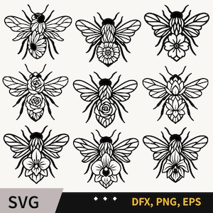 cricut svg, Silhouette svg, svg cut files, honey bee svg, bee silhouette png,beekeeper svg Bee cutting file, Bee with heart Digital Download