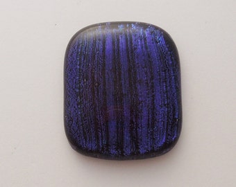 Dichroic Fused Glass Cabochon - Gem Stone - Cabochon Cab - Bead Supply- Glass Bead - Wire Wrapping - Jewelry Making - Stained Glass 2341