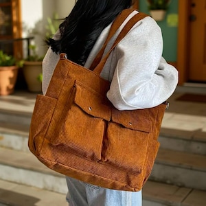 Women's Tote Bag I Braune Tasche I Casual Style