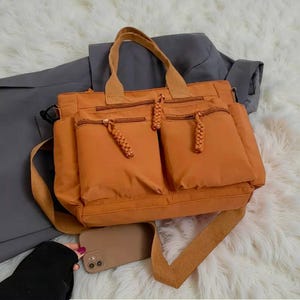 Sac fourre-tout en nylon I Sac pour femme I Style décontracté I