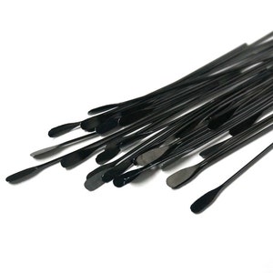 gunmetal paddle pins 2 inch. dark metal head pins. 22 gauge jewelry finding. 80 pieces 1087FD image 1