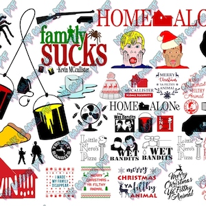 hristmas Home Alone Svg Bundle, Kevin svg bundle, wet bandits svg bundle, Kevin Mcalister