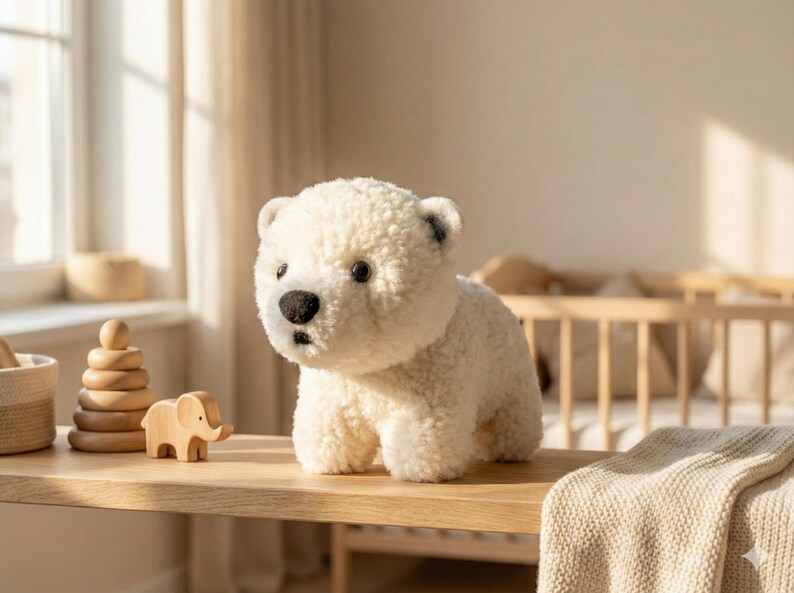 DIY Polar Bear Crochet Video Tutorial | Amigurumi Pattern (digital ...