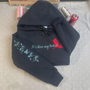 It&#39;s Been My Honor Embroidered Sweatshirt, Fourth Wing Hoodie, Fourth Wing Shirt, Riorson House Shirt, Fourth Wing Liam, Onyx Storm Shirt