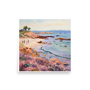 Art Print, Monterey Reverie, California, Coastal Landscape Decor