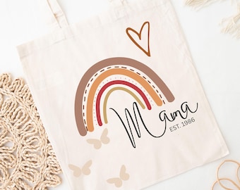 Mama Tasche personalisiert Geschenkidee | Stoffbeutel | Tragetasche | nachhaltig | Muttertag | Muttertagsgeschenk | Mama Geschenk