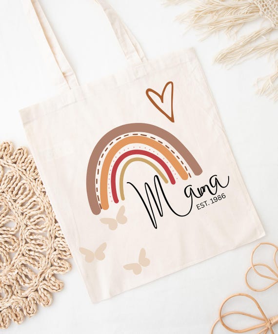 Mama Tasche personalisiert Geschenkidee | Stoffbeutel | Tragetasche | nachhaltig | Muttertag | Muttertagsgeschenk | Mama Geschenk