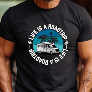 camping shirt, roadtrip, t-shirt für camper, vanlife, Camping Geschenk, Camper Shirt, Wohnmobil, camping shirt herren, outdoor, weltreise