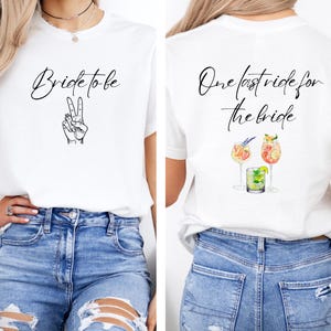 junggesellenabschied, braut tshirt, brautgeschenk, jga tshirt damen, junggesellinnen, jga frauen hochzeit, bride to be, jga party image 1