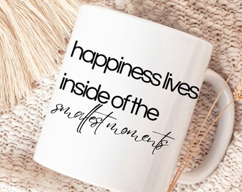 Kaffeetasse mit positivem Spruch | keramik tasse | positiv Mindset | motivation | geburtstagsgeschenk | geschenkidee | positives denken