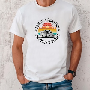 camping shirt, roadtrip, t-shirt für camper, vanlife, Camping Geschenk, Camper Shirt, Wohnmobil, camping shirt herren, outdoor, weltreise