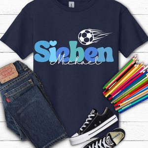 Geburtstagsshirt Jungs, Personalisiertes Geburtstags T-shirt mit Name und Alter, Geburtstagsgeschenk für Kinder, Kindergeburtstag Jungen