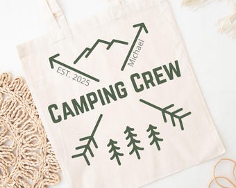 Tote Bag, bagged toten, camping bag, family road trip, Beach Bag, summer camp, custom tote bag, Summer bag Canvas Tote Bag, family vacation