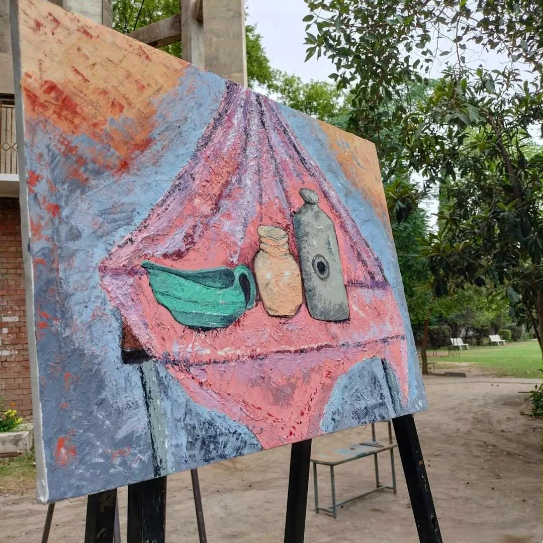 ナイフペインティング キャンバスに油絵 サイズ 18 x 24 インチ - Etsy