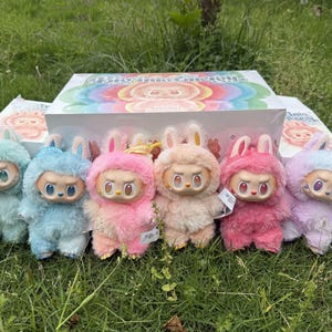 Energy Doll Macaron Series, Kawaii Vinyl Toy, Collectible Gift, Surprise bag charm aesthetic
