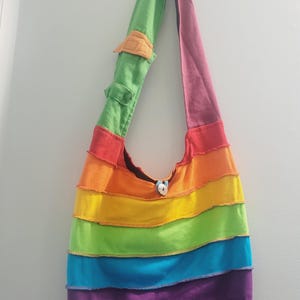 HandCrafted 100% Cotton Boho Hippie Bags, Patchwork Shoulder Bag, jogi bag, yogi Bag, Crossbody Bags, Made in Nepal Bags