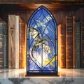 Gothic Dragon Library Sign – Fantasy Library Decor – Gift for Readers & Book Lovers - 5 Colors Available (No Candle) product logo