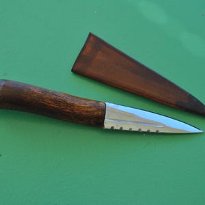 Scottish Dress Sgian Dubh with leather sheath