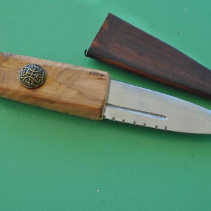 Scottish Dress Sgian Dubh with leather sheath